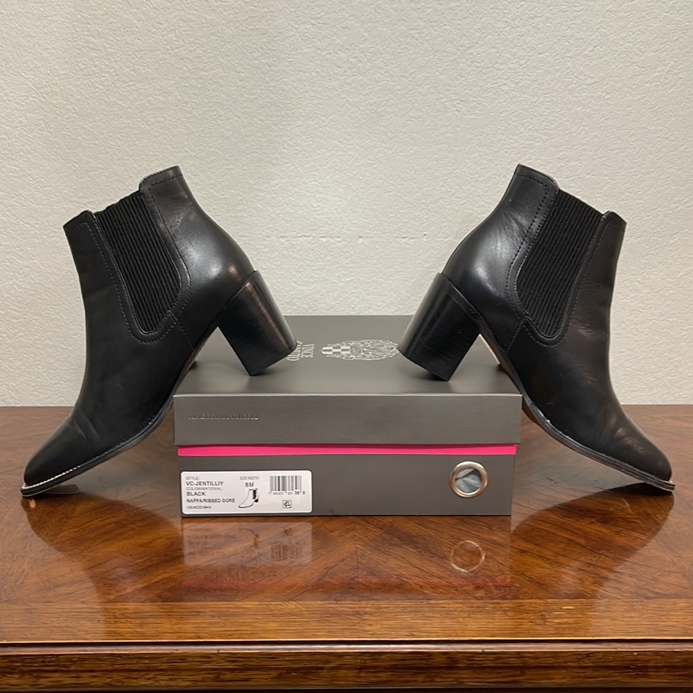 VINCE CAMUTO Jentilly Black boot Size 8M - Picture 5 of 12